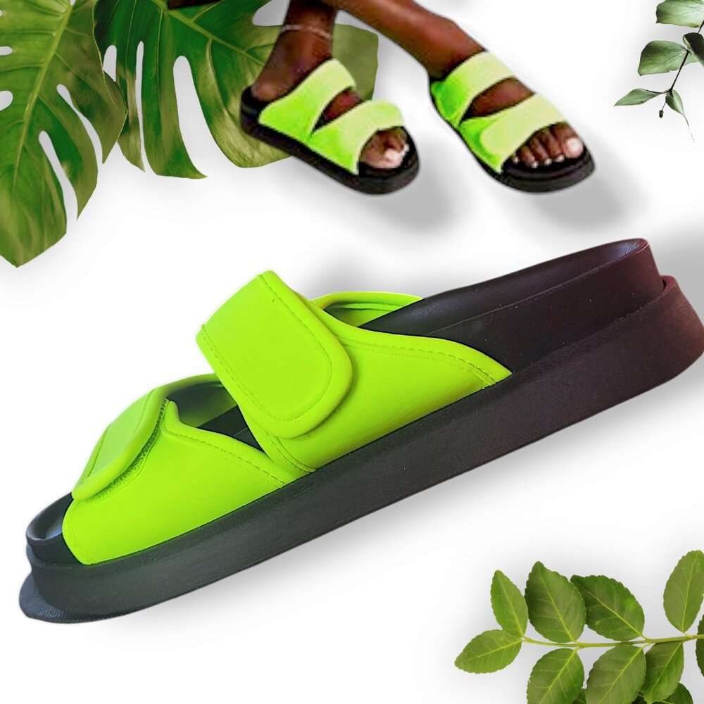 New Topshop PenelopeVelcro Sandals, Sz 9